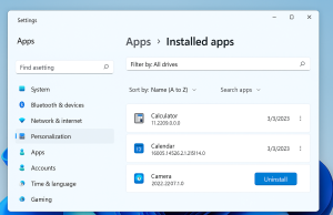 Uninstall an App Uninstall apps