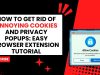 How to Get Rid of Annoying Cookies and Privacy Popups: Easy Browser Extension Tutorial
