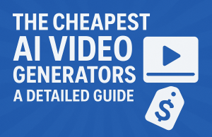 The Cheapest AI Video Generators of 2025: A Detailed Guide