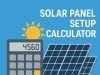 Solar Panel Setup Calculator